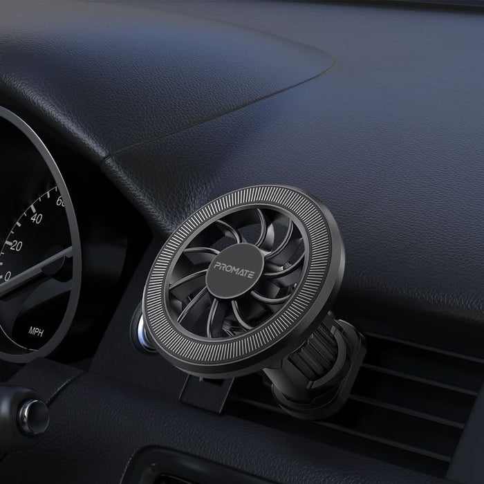 Suport auto universal PROMATE ClipMount, ventilatie, negru WALTI