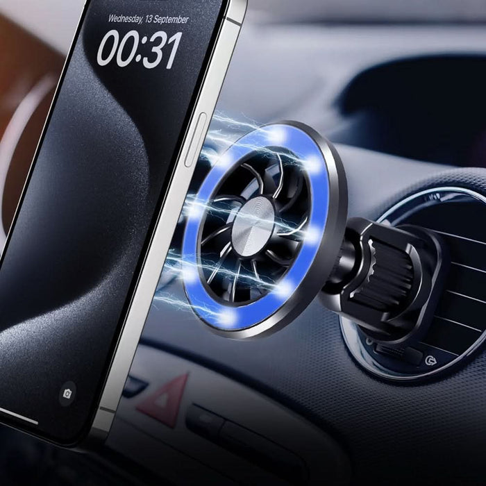Suport auto universal PROMATE ClipMount, ventilatie, negru WALTI