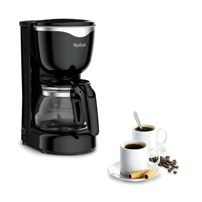 Cafetiera TEFAL Perfectta CM340811, 0.6l, 600W, 6 cesti, negru-argintiu WALTI