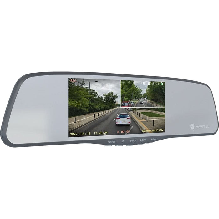 Camera auto DVR duala NAVITEL MR255NV, 5", FullHD, Night Vision, G-Senzor WALTI
