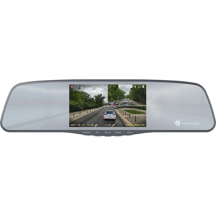 Camera auto DVR duala NAVITEL MR255NV, 5", FullHD, Night Vision, G-Senzor WALTI