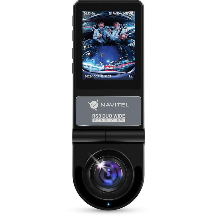 Camera auto duala DVR NAVITEL RS3, 2", 2K, G-Senzor WALTI