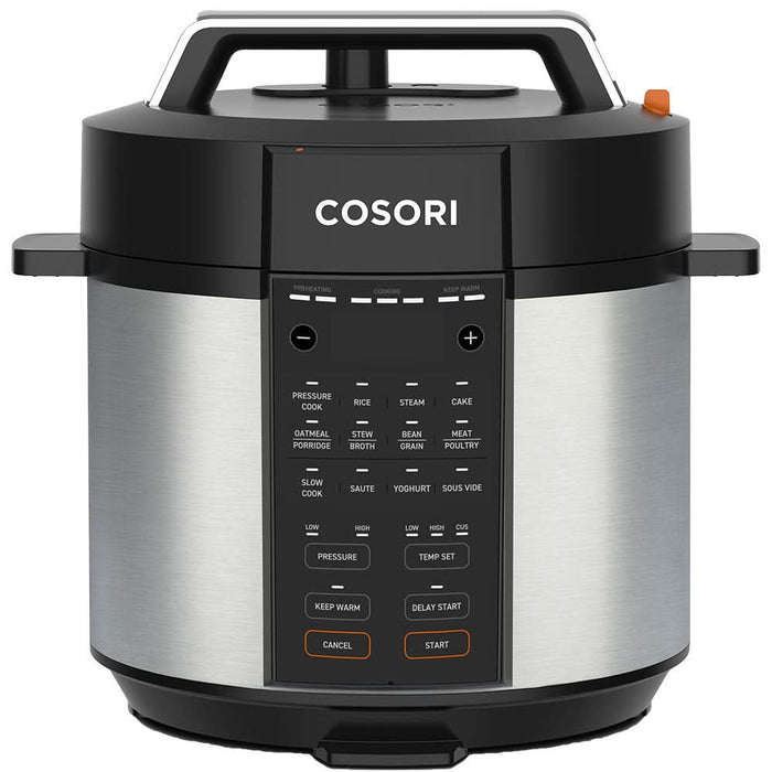 Multicooker COSORI Pressure Cooker CMCCO601SEU, 5.7l, 1100W, 14 programe, negru-argintiu WALTI