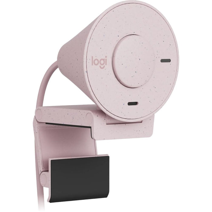 Camera Web LOGITECH Brio 300, Full HD 1080p, roz WALTI