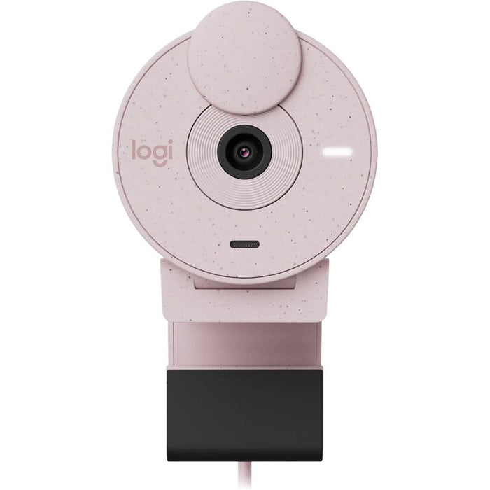 Camera Web LOGITECH Brio 300, Full HD 1080p, roz WALTI