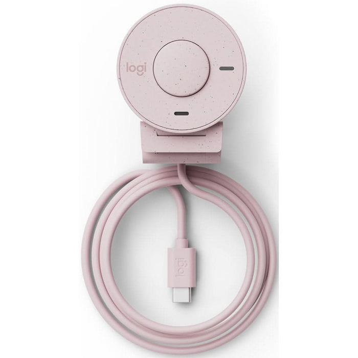 Camera Web LOGITECH Brio 300, Full HD 1080p, roz WALTI