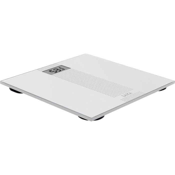 Cantar corporal LAICA PS1054, 180kg, electronic, sticla, alb WALTI