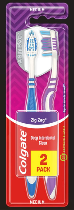 Colgate Perie de dinți  Zig-Zag, 2 buc WALTI