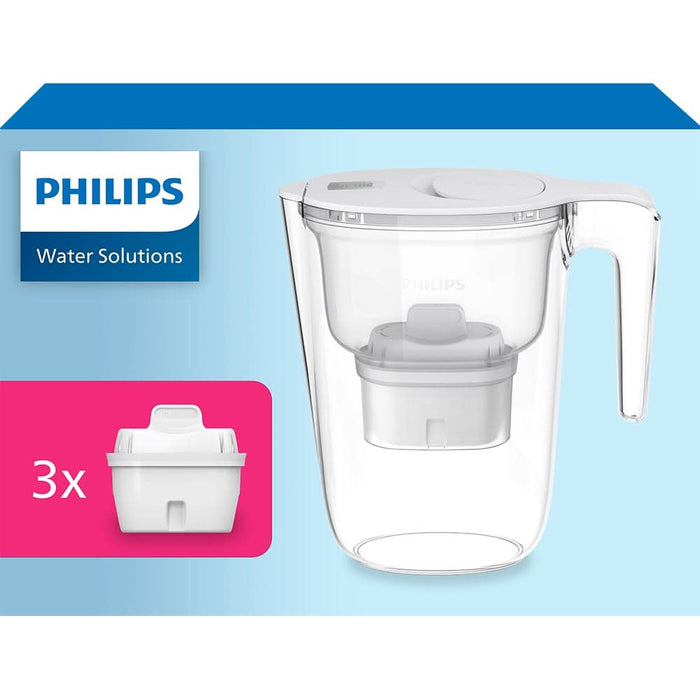 Cana filtranta PHILIPS 218627, 2.6l, alb-transparent WALTI