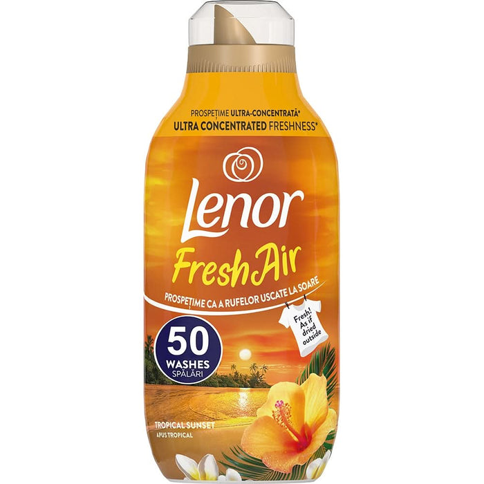 Balsam de rufe LENOR Fresh Air, Tropical Sunset, 700 ml, 50 spalari WALTI