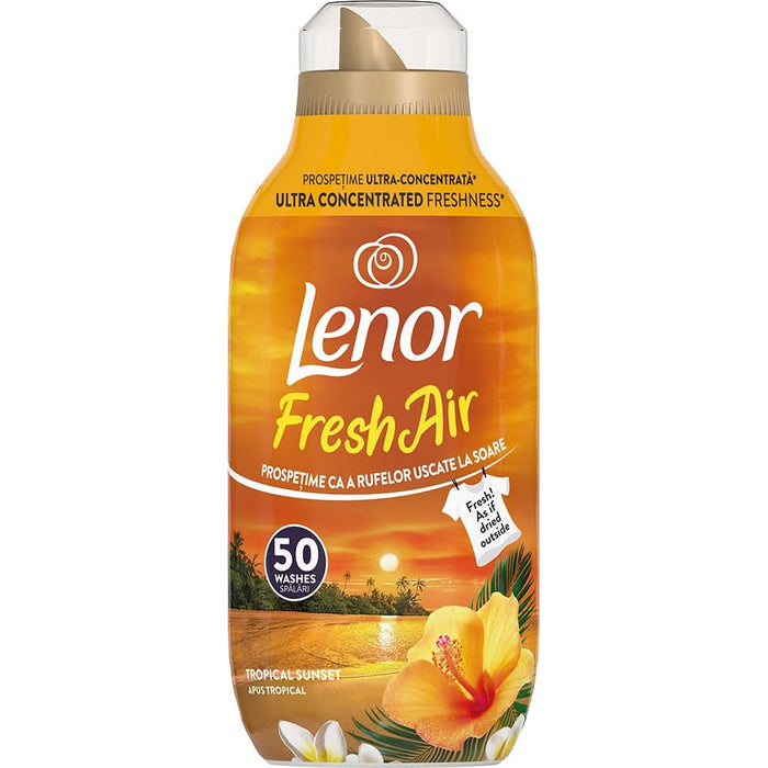 Balsam de rufe LENOR Fresh Air, Tropical Sunset, 700 ml, 50 spalari WALTI