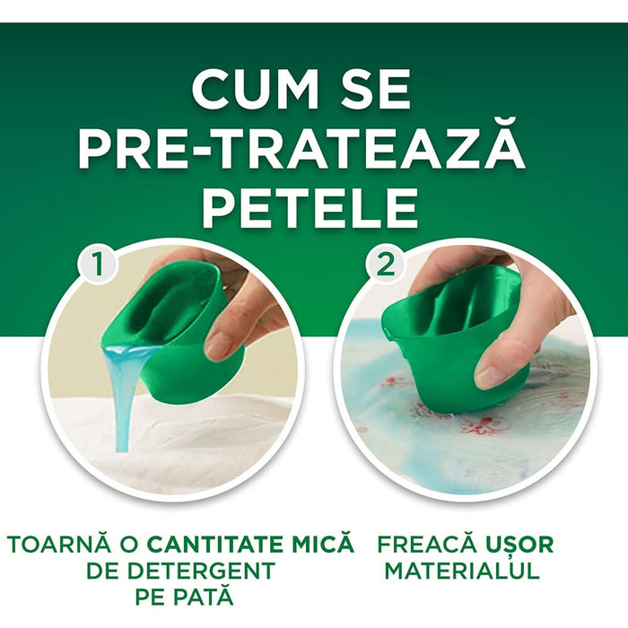 Detergent lichid ARIEL Extra Stain Removal, 1.575 l, 35 spalari WALTI