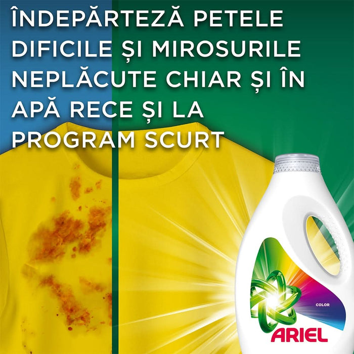 Detergent lichid ARIEL Color, 2.7 l, 60 spalari WALTI