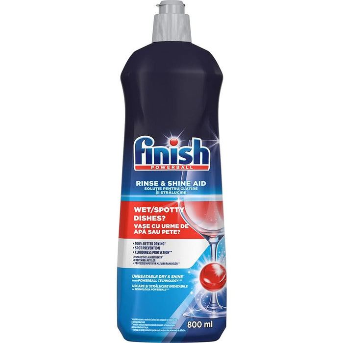 Solutie de clatire pentru masina de spalat vase FINISH, 800 ml WALTI