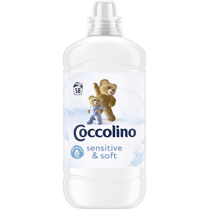 Balsam de rufe COCCOLINO Sensitive & Soft, 1.45 l, 58 spalari WALTI