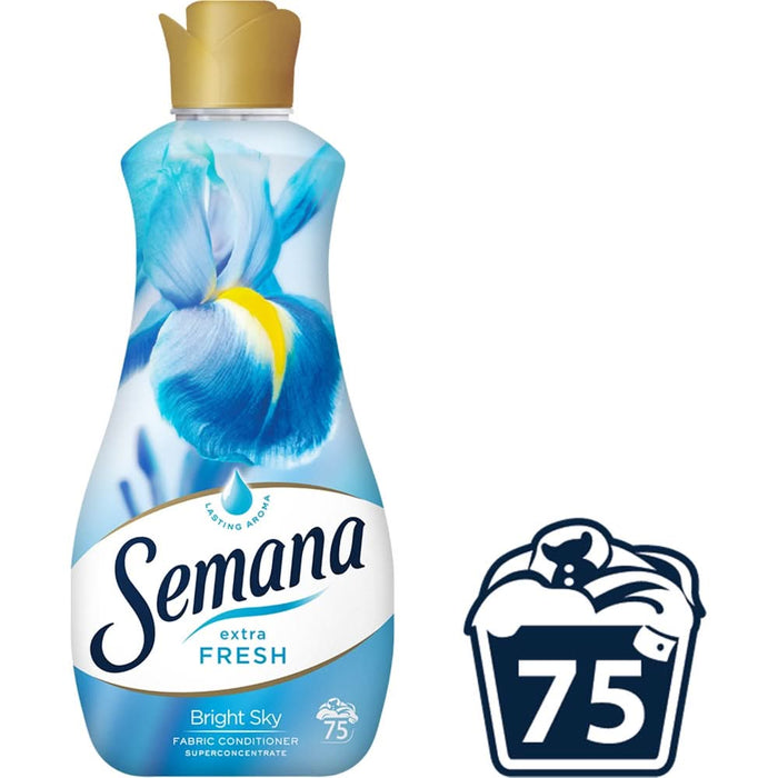 Balsam de rufe SEMANA Extra Fresh Bright Sky, 1.5 l, 75 spalari WALTI