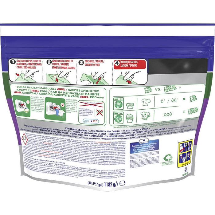 Detergent capsule ARIEL Professional All in1 PODS Color+, 60 spalari WALTI
