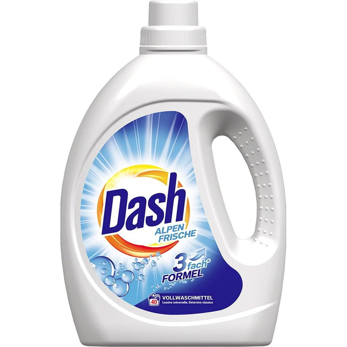 Detergent lichid DASH Alpen Frische, 2.2 l, 40 spalari WALTI