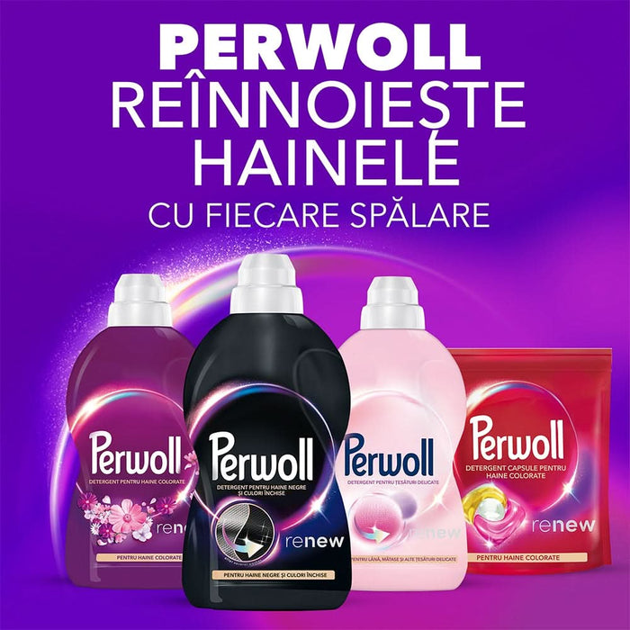 Detergent lichid PERWOLL Renew Black, 4 l, 80 spalari WALTI