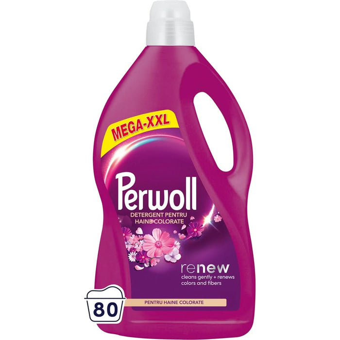 Detergent lichid PERWOLL Renew Blossom, 4 l, 80 spalari WALTI