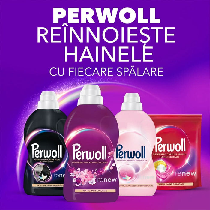 Detergent lichid PERWOLL Renew Blossom, 4 l, 80 spalari WALTI