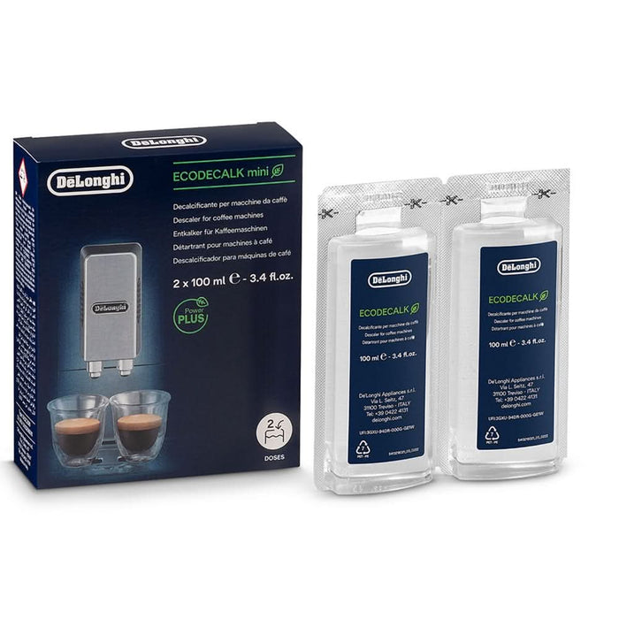 Decalcifiant pentru espressor DELONGHI ECODECALK2, 2 x 100ml WALTI