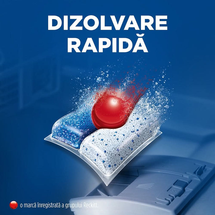 Detergent pentru masina de spalat vase FINISH Quantum, 60 tablete WALTI