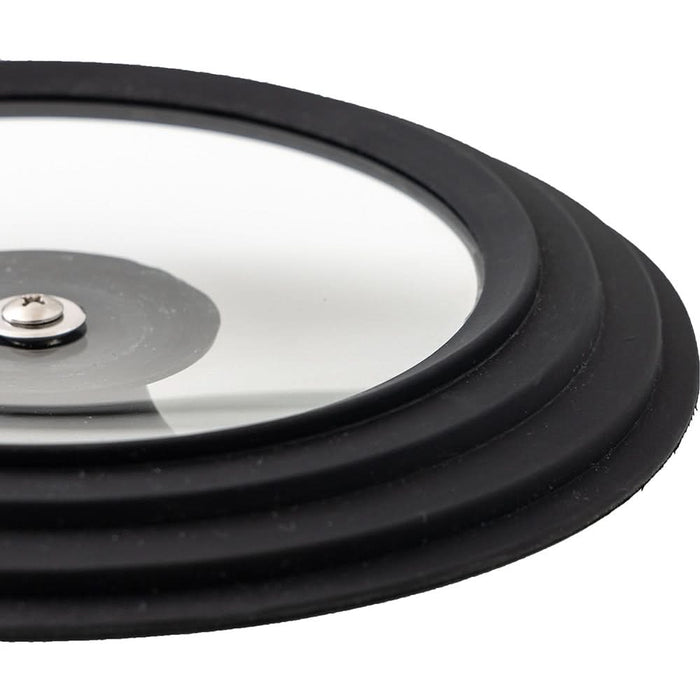 Capac MYRIA MC4036, 24-26-28cm, silicon, negru WALTI