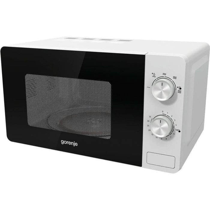 Cuptor microunde GORENJE MO17E1W, 17l, 700W, alb-negru WALTI