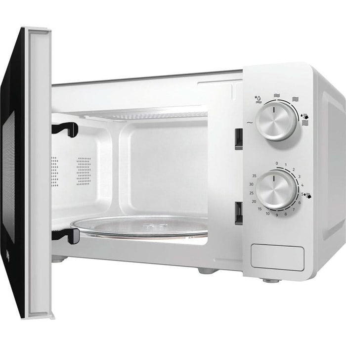 Cuptor microunde GORENJE MO17E1W, 17l, 700W, alb-negru WALTI