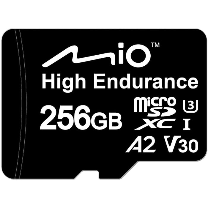 Card de memorie MIO High-Endurance, microSD UHS-I, 256GB, U3, V30, A2 WALTI