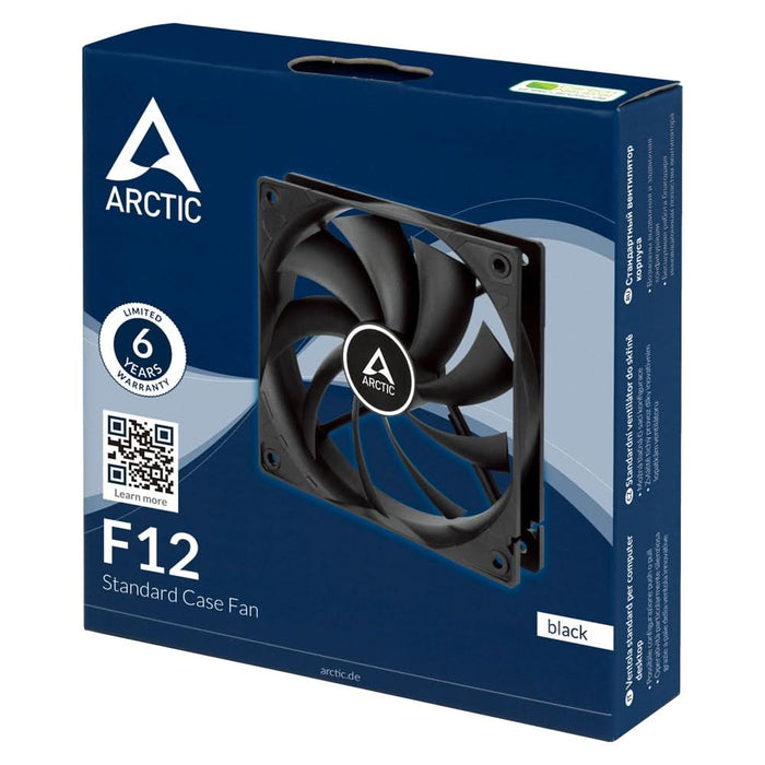 Ventilator ARCTIC F12 Black, 120 mm, ACFAN00201A WALTI