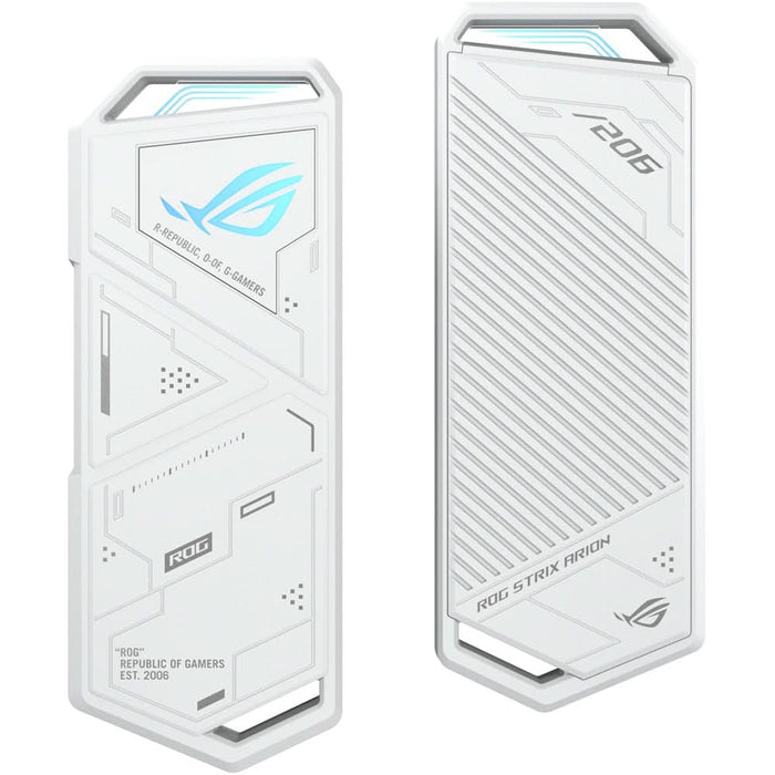 Rack extern ASUS ROG Strix Arion, SSD, USB 3.2., Moonlight White WALTI