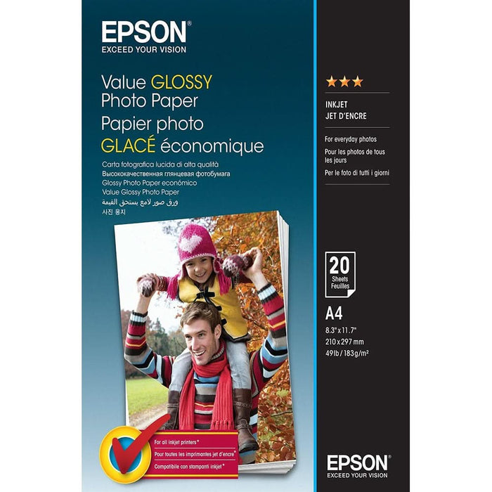 Hartie foto originala EPSON C13S400037, 10x15cm, 20 coli WALTI