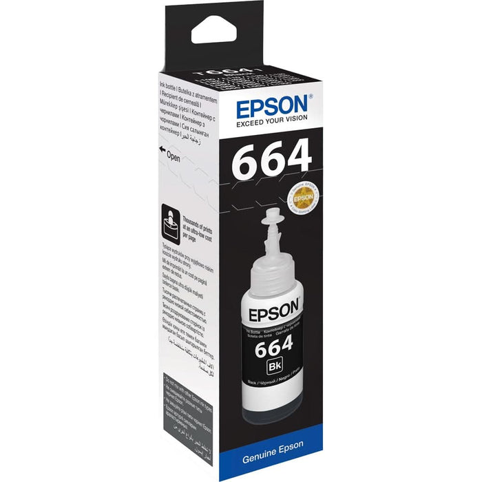 Cerneala originala EPSON T6641, negru WALTI