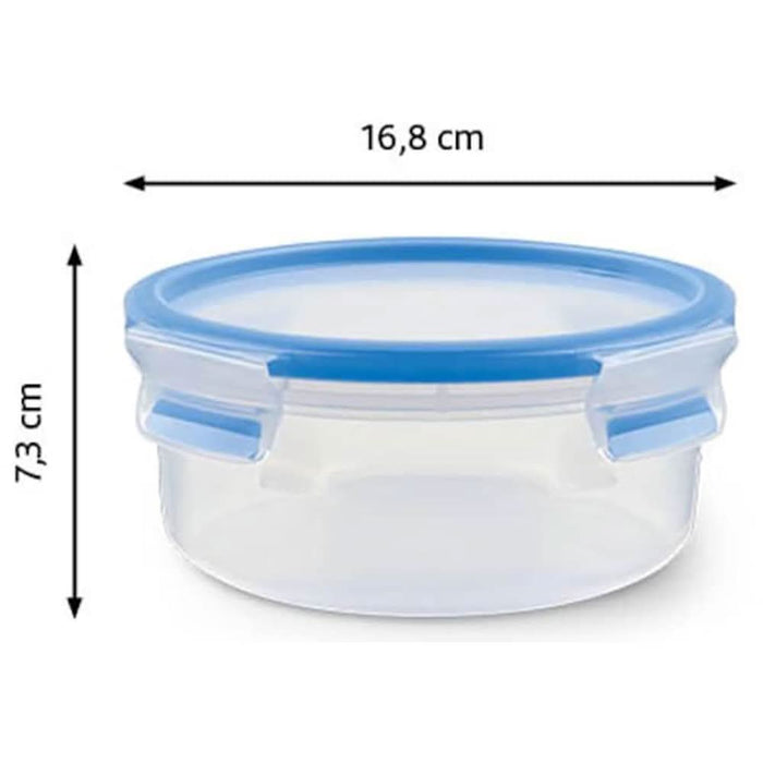 Caserola TEFAL Clip&Close K3022312, 0.85l, plastic, transparent WALTI