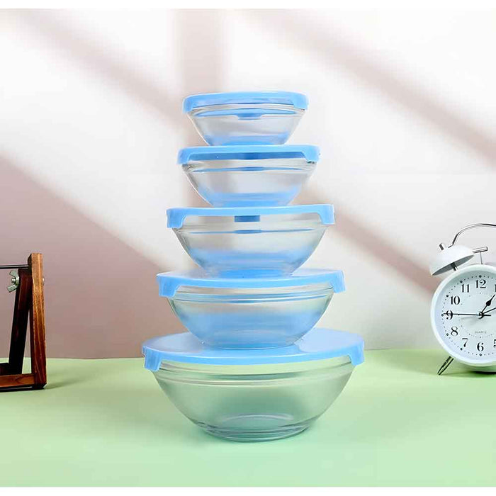 Set caserole MYRIA MC4048, 5 piese, sticla, transparent WALTI