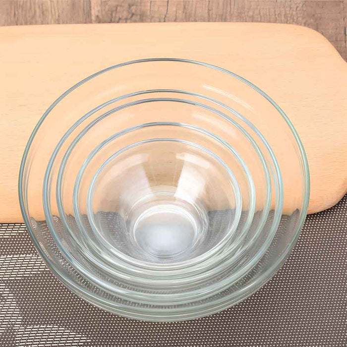 Set caserole MYRIA MC4048, 5 piese, sticla, transparent WALTI