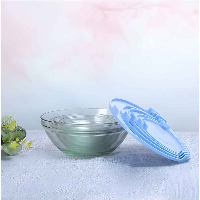 Set caserole MYRIA MC4048, 5 piese, sticla, transparent WALTI