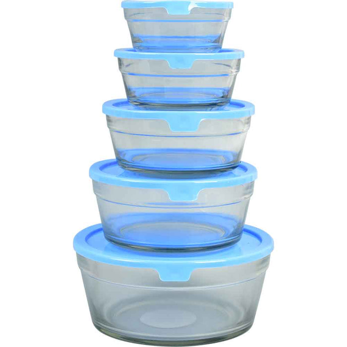 Set caserole MYRIA MC4048, 5 piese, sticla, transparent WALTI