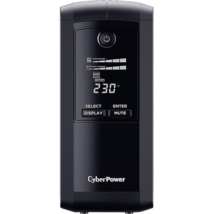 Unitate UPS CYBERPOWER VP1000ELCD, 1000VA, AVR, Schuko WALTI