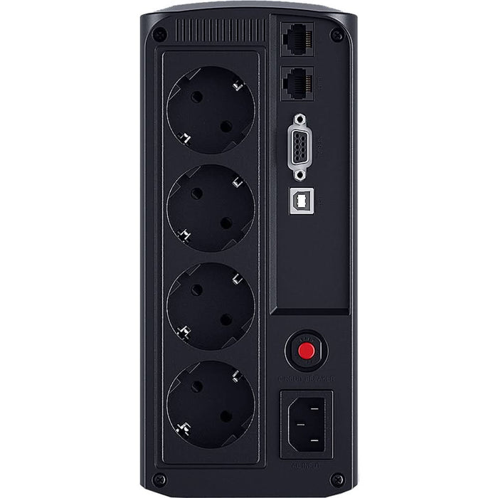 Unitate UPS CYBERPOWER VP1000ELCD, 1000VA, AVR, Schuko WALTI
