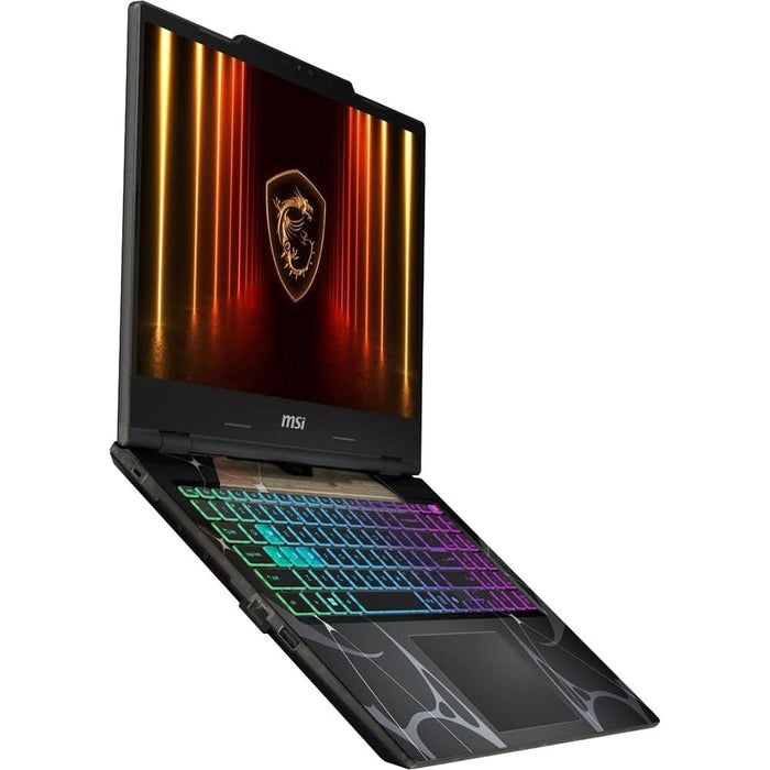 Laptop Gaming MSI Cyborg 15 B2RWEKG-074XRO, Intel Core 5 210H, 15.6" FHD, 16GB, SSD 512GB, NVIDIA GeForce RTX 5050 8GB, Free DOS, negru WALTI