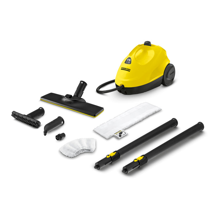 Aparat de curatat cu abur Karcher SC2 EasyFix, 1500W, 3.2Bar, 1L, incalzire 6.5min, Galben - WALTI WALTI