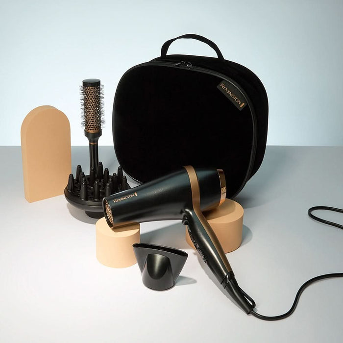 Uscator de par REMINGTON Salon Smooth D6960GP, 2100W, negru WALTI