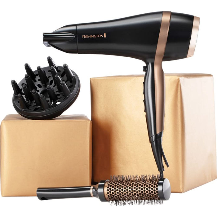 Uscator de par REMINGTON Salon Smooth D6960GP, 2100W, negru WALTI