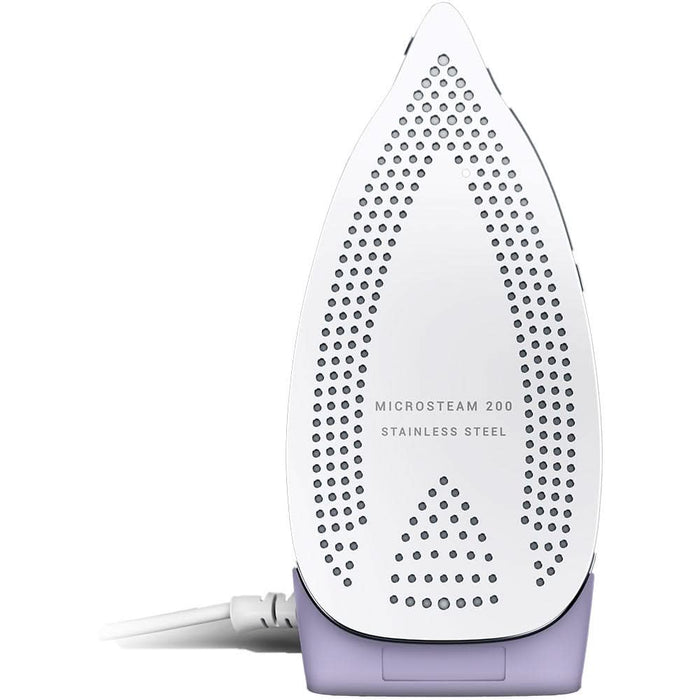 Fier de calcat TEFAL First Class DB1612E0, 1000W, 45g/min, talpa Microsteam 200, alb-violet WALTI