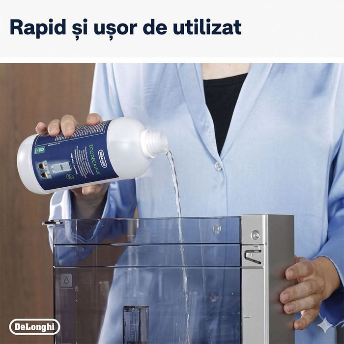 Decalcifiant DELONGHI EcoDecalk, 5 utilizari, 500ml WALTI