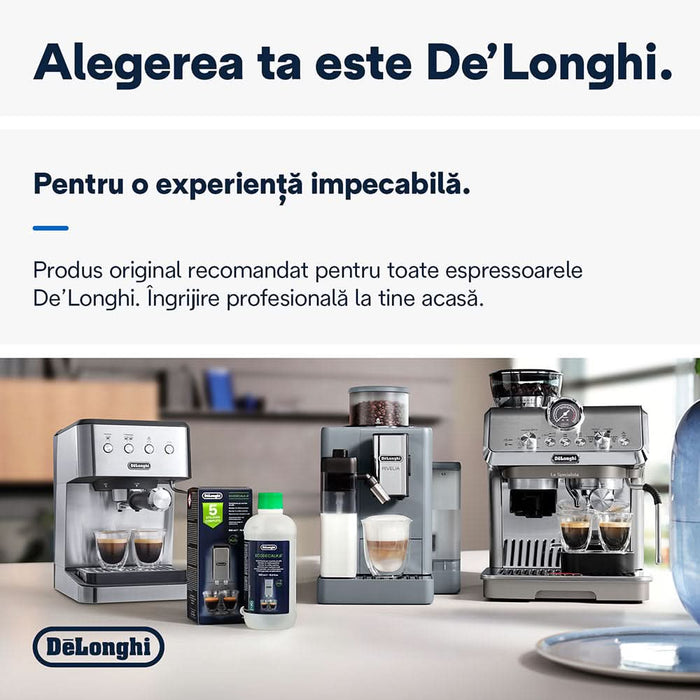 Decalcifiant DELONGHI EcoDecalk, 5 utilizari, 500ml WALTI