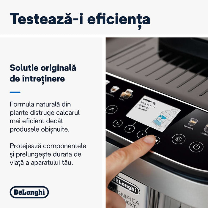 Decalcifiant DELONGHI EcoDecalk, 5 utilizari, 500ml WALTI